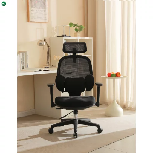 Irodai szék, fekete, ABRAMO