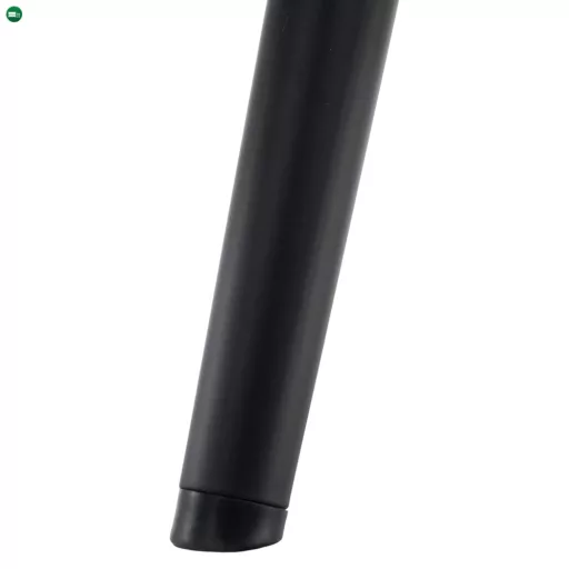 Fotel lábtartóval, sárga Velvet szövet/fekete, HABEN