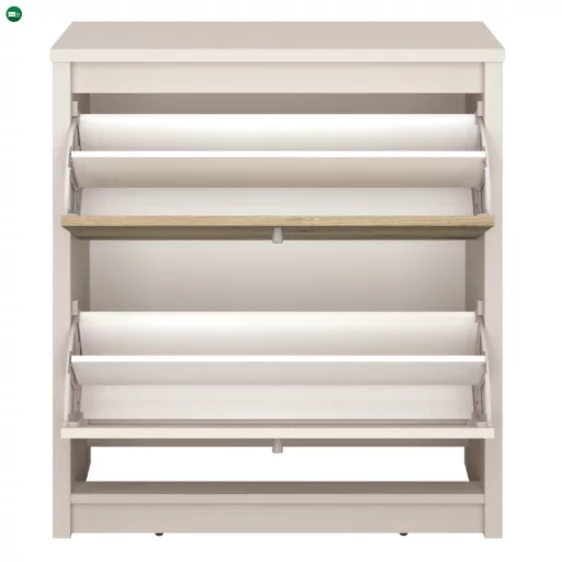 Cipősszekrény, kasmír/evoke tölgy, KAROS 2K