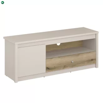 TV-állvány, kasmír/evoke tölgy, KAROS 1D1S/130