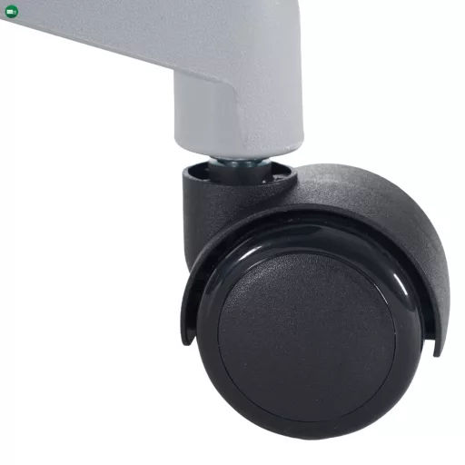 Irodai szék, neomint/világosszürke/szürke, teherbírás 150 kg, ERMEN