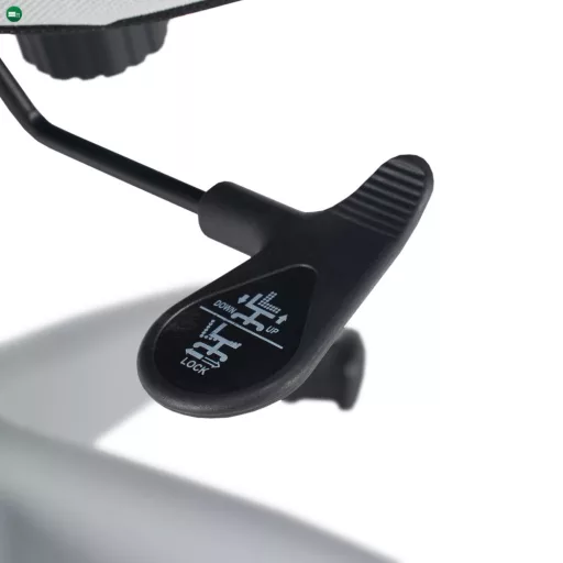 Irodai szék, neomint/világosszürke/szürke, teherbírás 150 kg, ERMEN