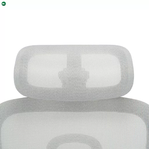 Irodai szék, világosszürke/szürke, teherbírás 150 kg, ERMEN