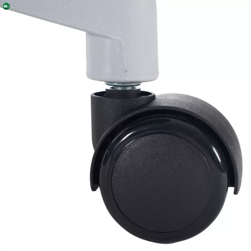 Irodai szék, világosszürke/szürke, teherbírás 150 kg, ERMEN