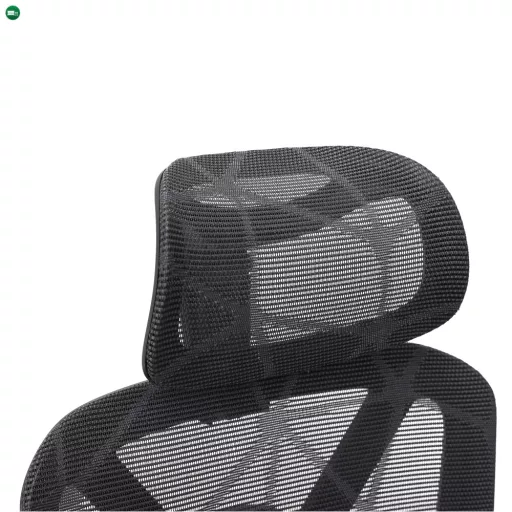 Irodai szék, sötétszürke/fekete, teherbírás 150 kg, VILMER