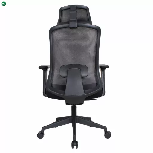 Irodai szék, fekete, teherbírás 150 kg, ROSANO