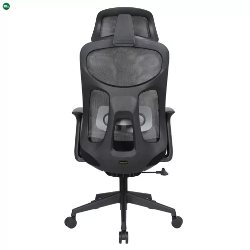 Irodai szék, fekete, teherbírás 150 kg, SULIVAN