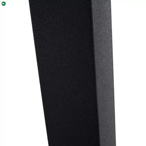 Bisztró asztal, tölgy sonoma/fekete, 70x70 cm, RINALDO TYP 1