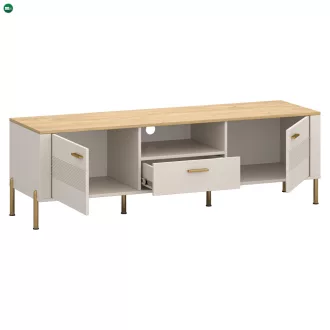 TV-állvány, kasmír/kő tölgy, RUNOL 2D1S