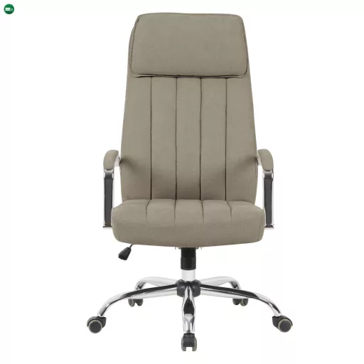 Irodai szék, bézs/króm, JODY