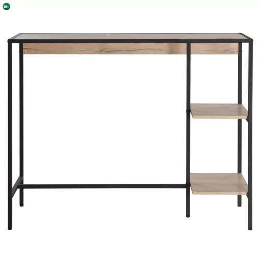 Bárszett 1+2, tölgy/fekete, POHOS