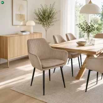   Dizájnos fotel, szürkésbarna Taupe Velvet anyag, ZIRKON NEW
