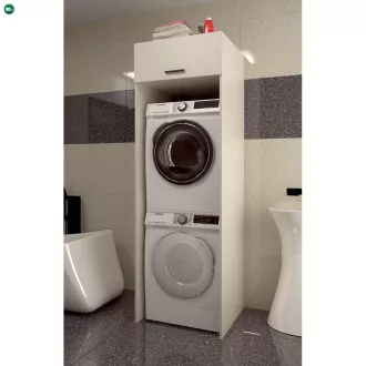   Szekrény mosógép és szárítógép fölé, kasmír, JERGI