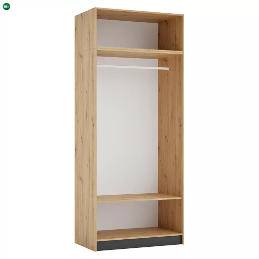Szekrénybővítmény korpusz 100, artisan tölgy, KREO