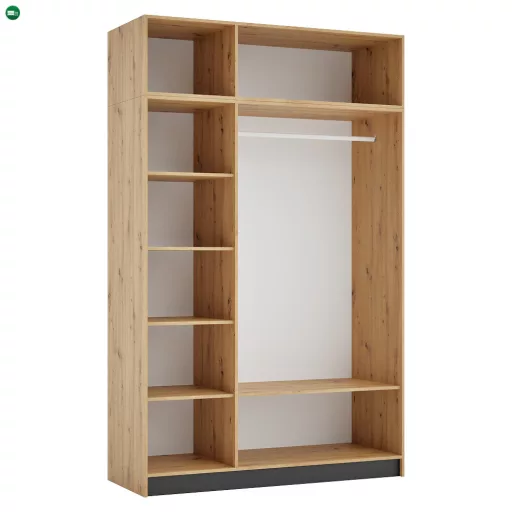 Szekrénybővítmény korpusz 150, artisan tölgy, KREO