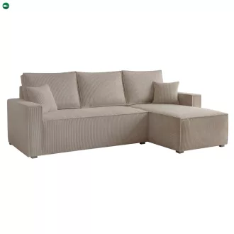   Univerzális ülőgarnitúra, szürkésbézs Taupe, APERO ROH
