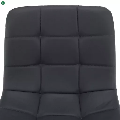 Bárszék, szürke/fekete, LAHELA NEW