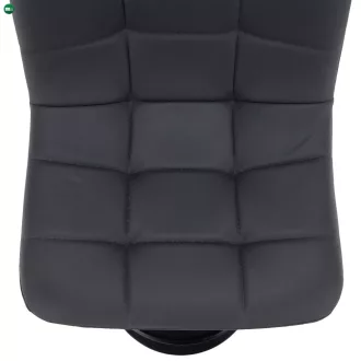 Bárszék, szürke/fekete, LAHELA NEW