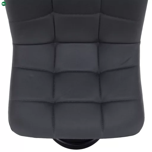 Bárszék, szürke/fekete, LAHELA NEW