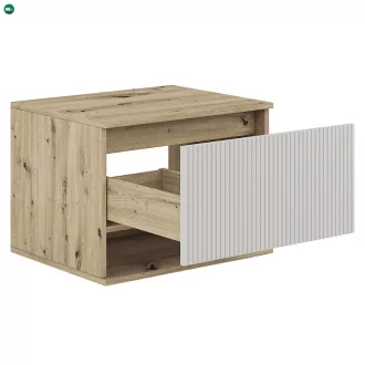 Mosdó alatti szekrény, artisan tölgy/kasmír, COLOS 60