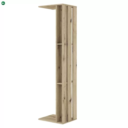 Polcos szekrény, artisan tölgy, COLOS