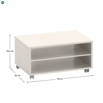 Dohányzóasztal, kasmír, RIOMA NEW TYP 32