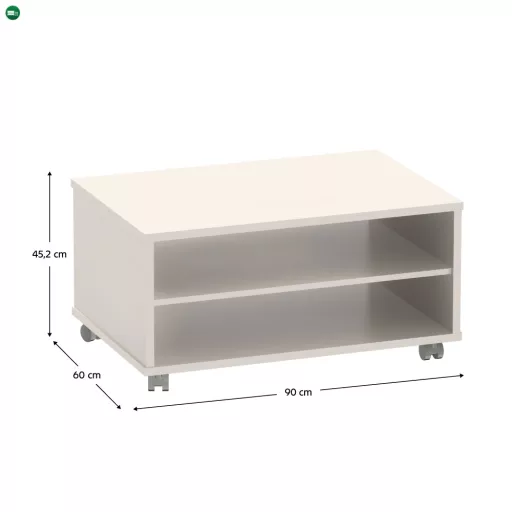 Dohányzóasztal, kasmír, RIOMA NEW TYP 32