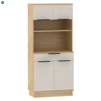 Négyajtós tálaló, artisan tölgy/kasmír, LILIEN TYP 1