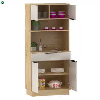 Négyajtós tálaló, artisan tölgy/kasmír, LILIEN TYP 1