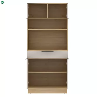 Négyajtós tálaló, artisan tölgy/kasmír, LILIEN TYP 1