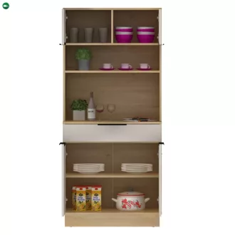 Négyajtós tálaló, artisan tölgy/kasmír, LILIEN TYP 1