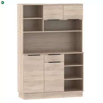 Négyajtós tálaló, sonoma tölgy, LILIEN TYP 2