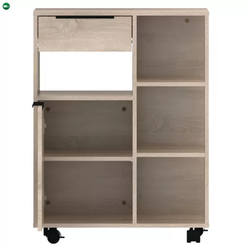 Egyajtós tálaló, sonoma tölgy, LILIEN TYP 3