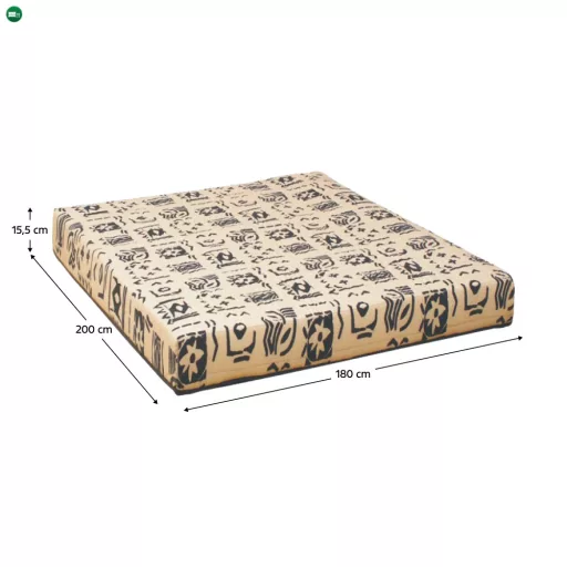Rugós matrac, 180x200, FUTON ARONA
