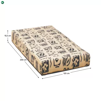 Rugós matrac, 120x200, FUTON ARONA