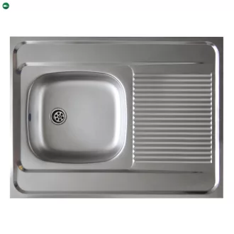 Univerzális rozsdamentes mosogatótálca, 80x60, LAY ON