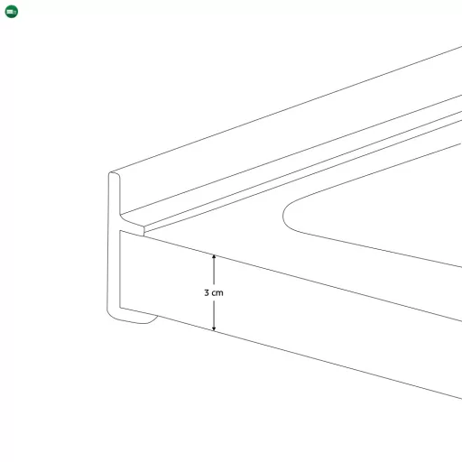 Univerzális rozsdamentes mosogatótálca, 80x60, LAY ON