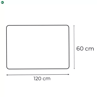 Ada 120 tükör led világítással