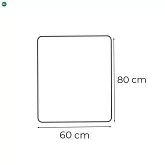 Ada 60 tükör led világítással