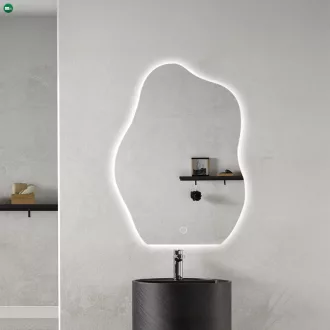 Wave 60 tükör led világítással