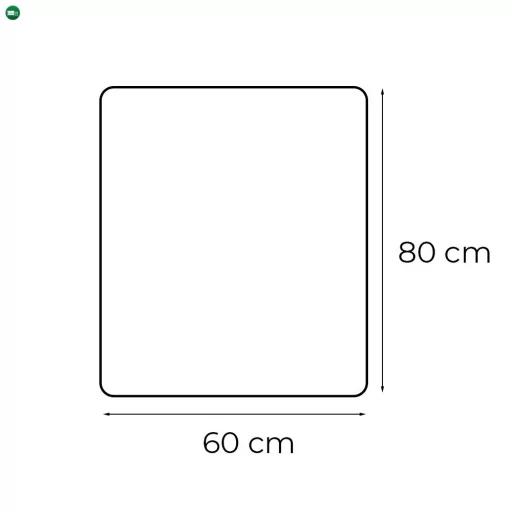 Liz 60 tükör led világítással