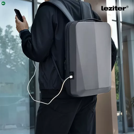 Axen merevített Usb-s laptop hátizsák