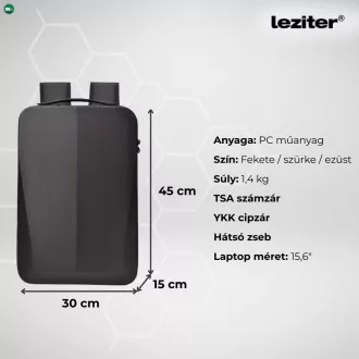 Axen merevített Usb-s laptop hátizsák