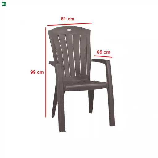 Eltorini 4+1 kerti bútor garnitúra szett