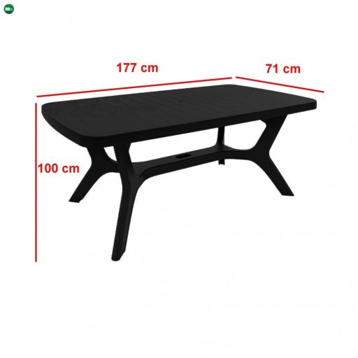 Balorca 6+1 kerti bútor garnitúra szett