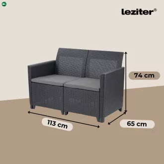   Claire VI 6 személyes kerti bútor garnitúra orlando asztallal