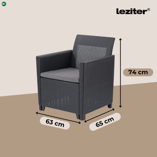 Claire 8 személyes kerti bútor garnitúra