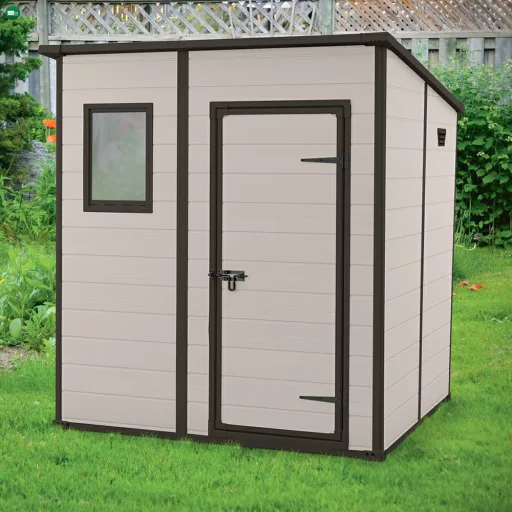 Manor 6x6 műanyag kerti ház