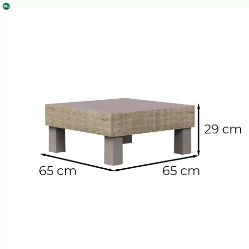 Elements Signature asztal párna nélkül kőris