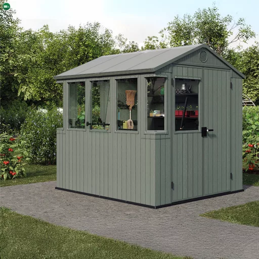 Potting shed kültéri műanyag ház